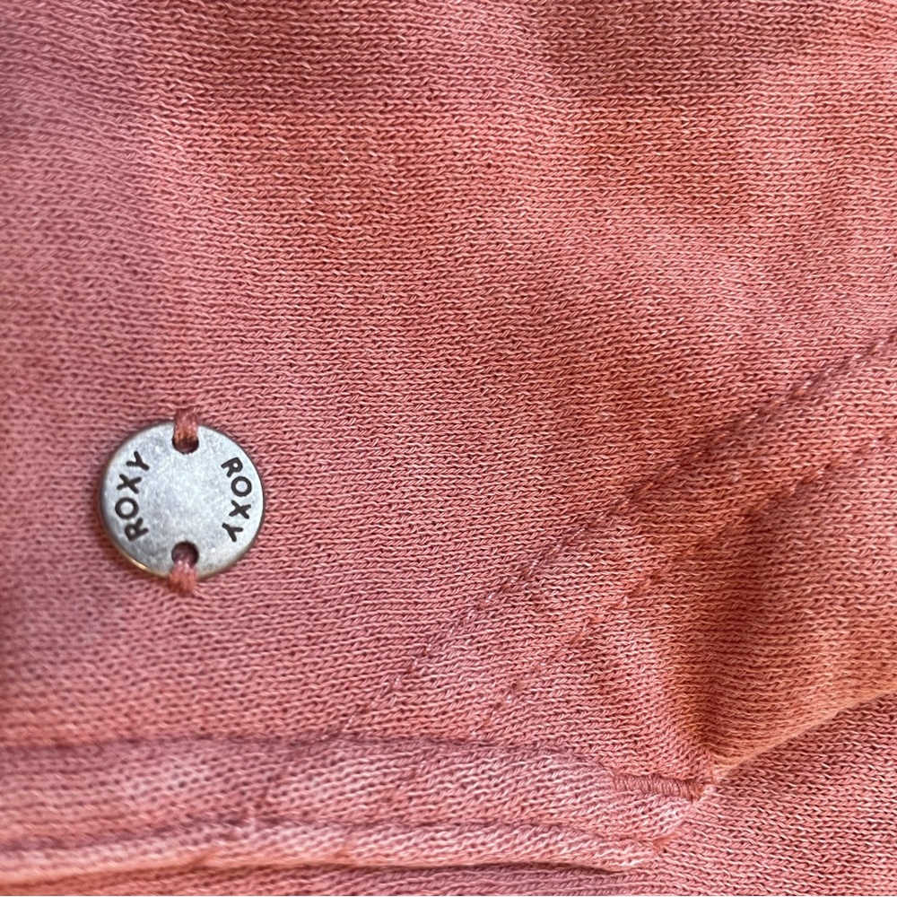 Roxy Pink Full-Zip Hooded Sweatshirt - Picture 4 of 5